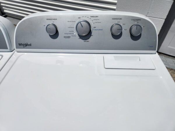 WHIRLPOOL WASHER & DRYER #871