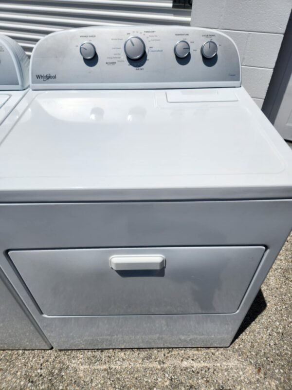 WHIRLPOOL WASHER & DRYER #871