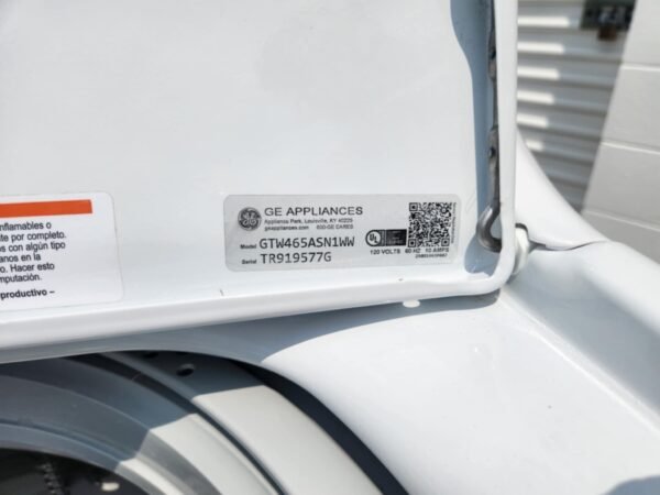 Washer and Dryer GTD42EASJ2WW GE Stove #873