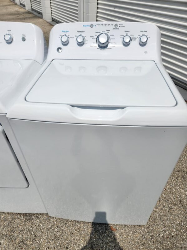 Washer and Dryer GTD42EASJ2WW GE Stove #873