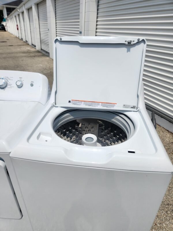 Washer and Dryer GTD42EASJ2WW GE Stove #873