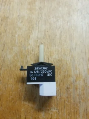 Interruptor de lavadora Whirlpool 3950362 (garantía de devolución de dinero)-