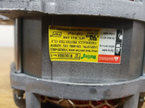 Motor de lavadora Whirlpool W10416654 (garantía de devolución de dinero)-