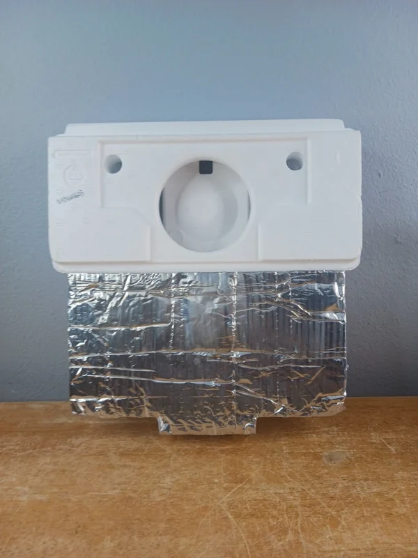 Evaporador refrigerador Whirlpool Plenum W10666603-