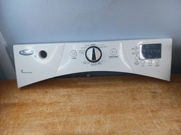 Panel de control y tablero para secadora Whirlpool W10215462-