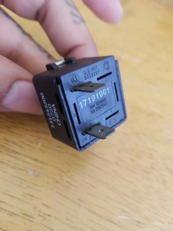 Frigidaire Dryer Selector Switch 131243200 17191001