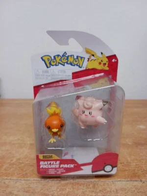 NEW Pokemon CLEFAIRY and TORCHIC - Battle Pack Nintendo Action Figures - NEW