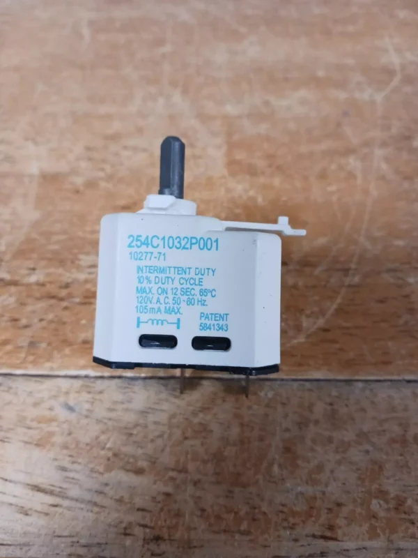 Interruptor zumbador secadora GE 254C1032P001-