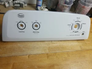 Panel de control de lavadora Roper W10423793 (garantía de devolución de dinero)-