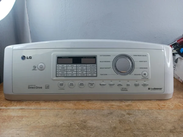 Panel de control de lavadora Lg Mgc61855401