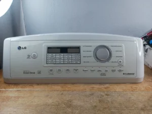 Panel de control de lavadora Lg Mgc61855401
