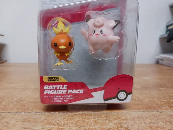 NEW Pokemon CLEFAIRY and TORCHIC - Battle Pack Nintendo Action Figures - NEW