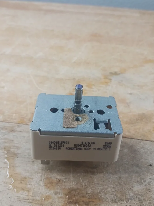 Interruptor infinito de estufa GE 164D1816p006-