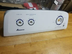 Panel de control de lavadora Amana W10423793 (garantía de devolución de dinero)-