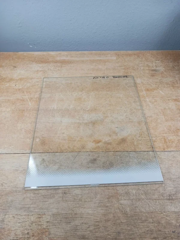 Frigidaire Refrigerator Glass 240350605 13 7/8in X 11 1/4