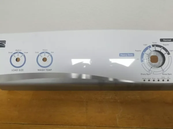 Panel de control de lavadora Kenmore Wpw10468331 (garantía de devolución de dinero)-