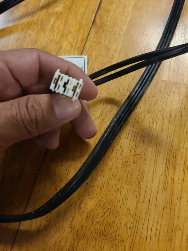 Cable de alimentación para lavadora Whirlpool W10132081A (garantía de devolución de dinero)-
