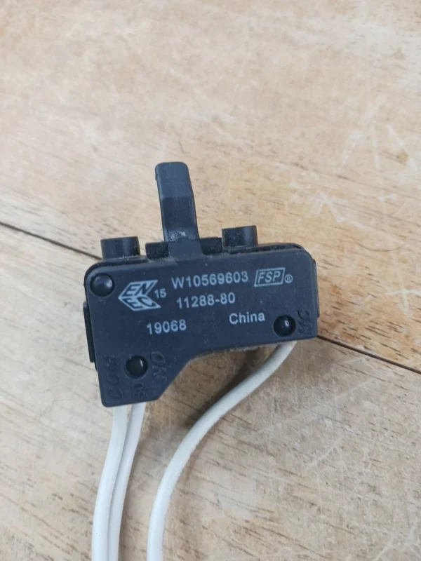 Interruptor de puerta secadora Whirlpool W10569603-