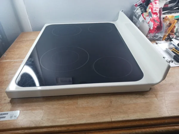 Ge STOVE Bisque Cocina Vidrio 191d4599g040