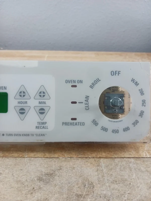 Tablero de control de horno GE 191D2818P002-