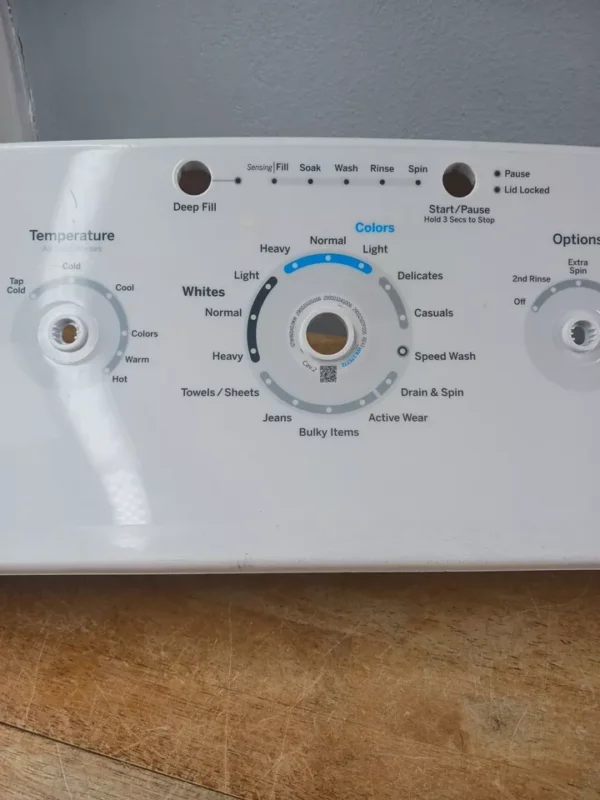 Panel de control de lavadora GE 290D2101P003-