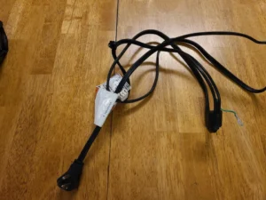 Cable de alimentación para lavadora Whirlpool W10132081A (garantía de devolución de dinero)-