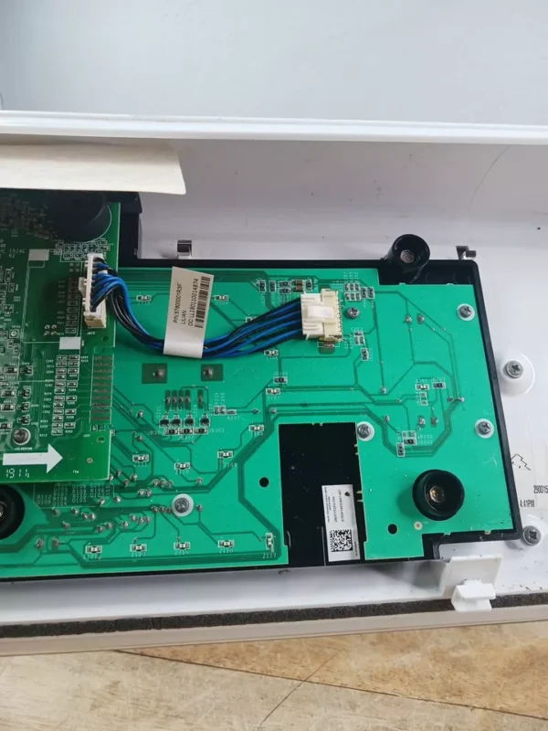 Panel de control y placa de lavadora Ge 290D1504P001, sin perilla -