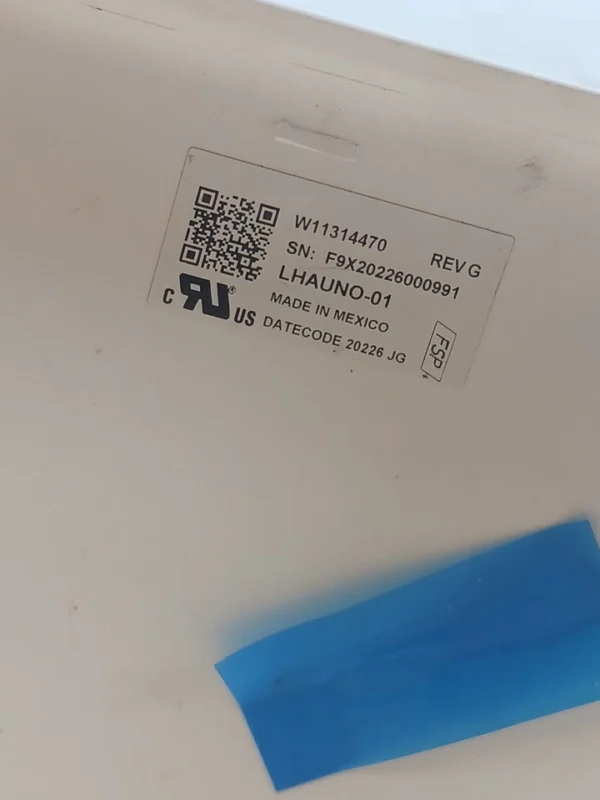 Whirlpool Dryer Control Board W11314470