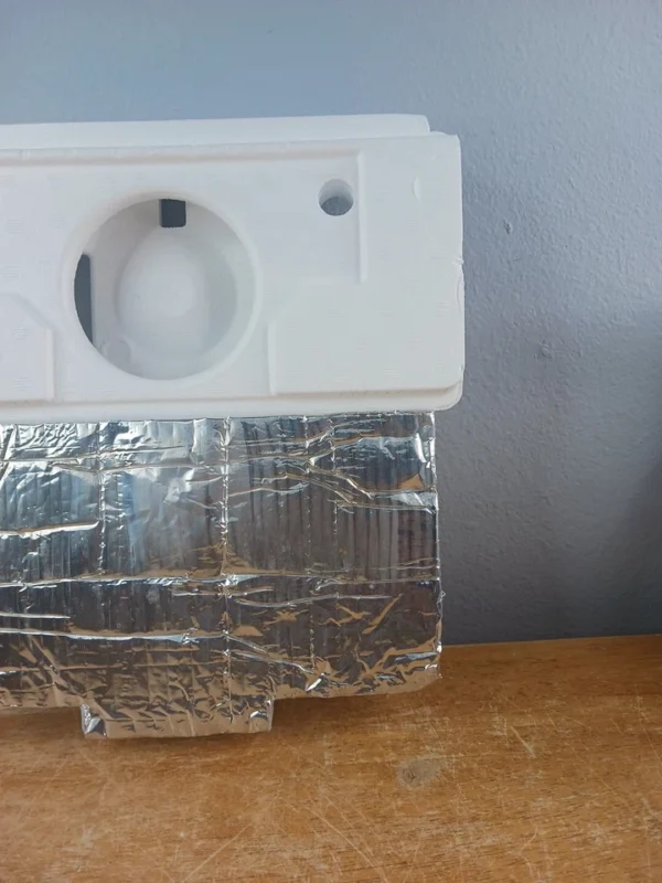 Evaporador refrigerador Whirlpool Plenum W10666603-