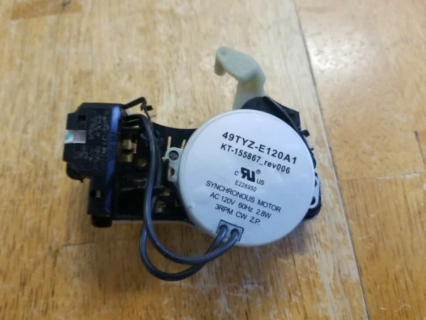 Actuador de lavadora Whirlpool W10597177 (garantía de devolución de dinero)-