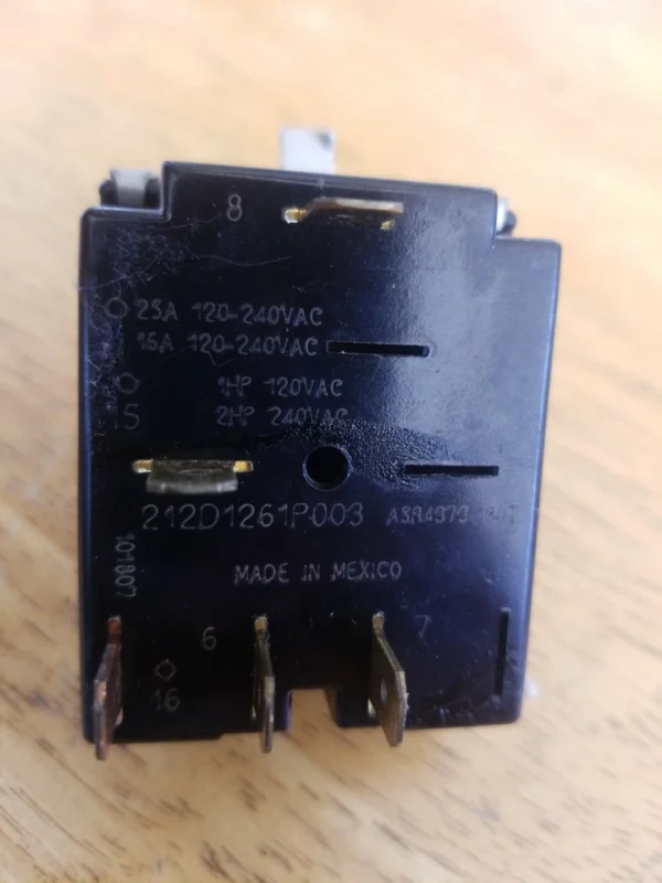 Interruptor de temperatura de secadora GE 212D1261P003 (garantía de devolución de dinero)-