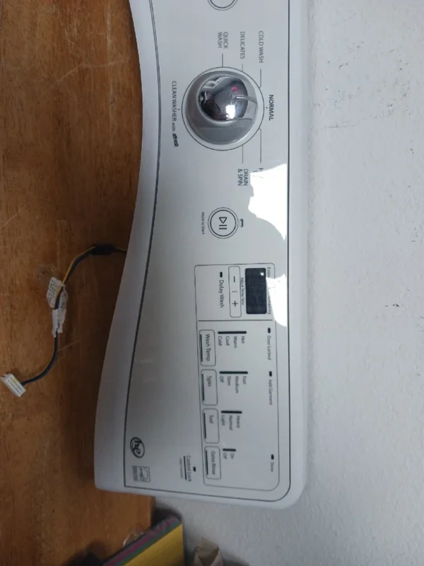 Panel de control de lavadora Whirlpool W10391527 (garantía de devolución de dinero)-