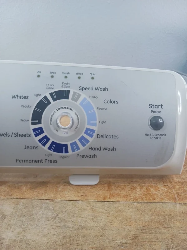 Panel de control de lavadora GE 175D5540