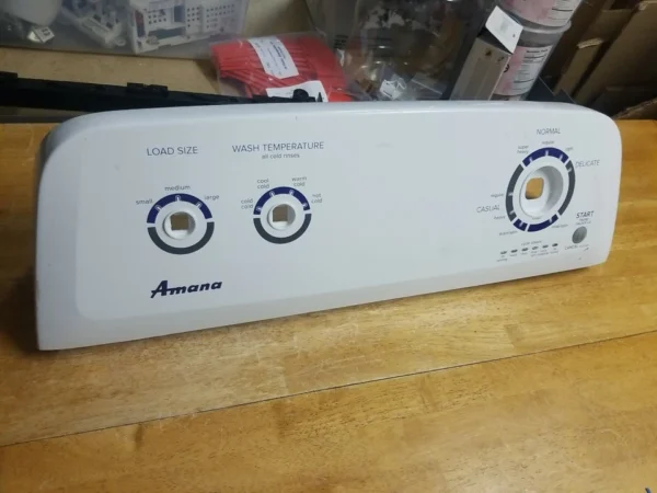 Panel de control de lavadora Amana W10423793 (garantía de devolución de dinero)-