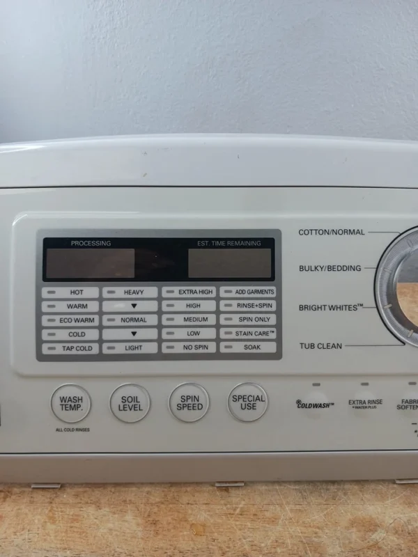 Panel de control de lavadora Lg Mgc61855401