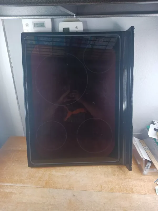 Estufa Whirlpool tapa de vidrio W10308888