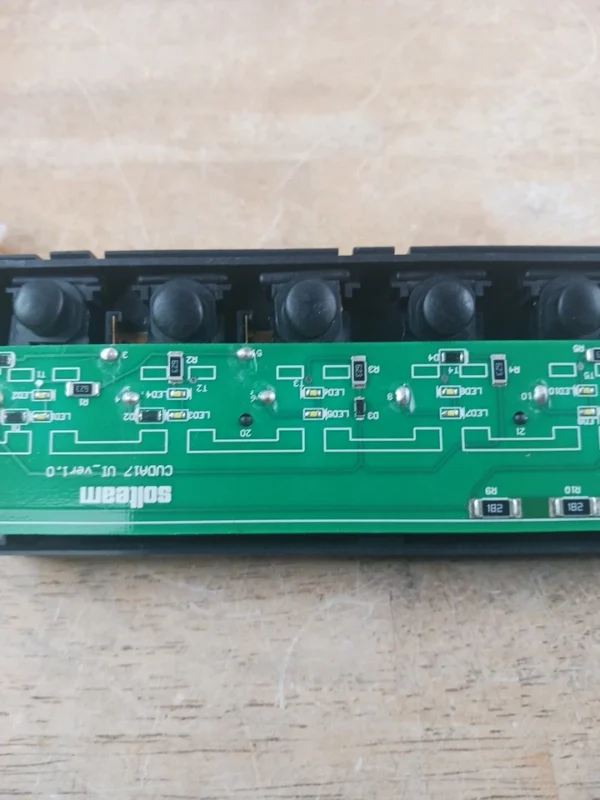 Tablero de control de pantalla de refrigerador Whirlpool W10902337-