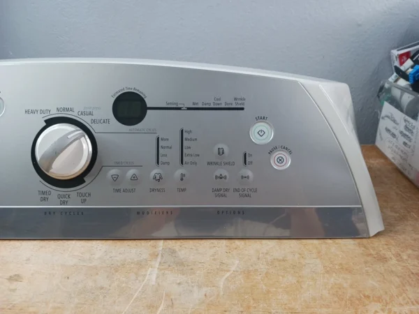 Panel de control para secadora Whirlpool W10133998-