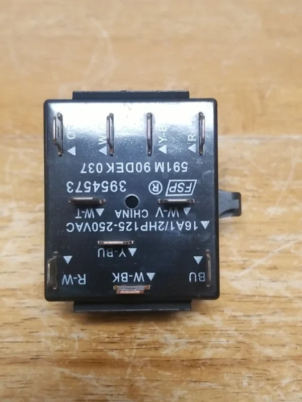 Interruptor de lavadora Whirlpool 3954573 (garantía de devolución de dinero)-