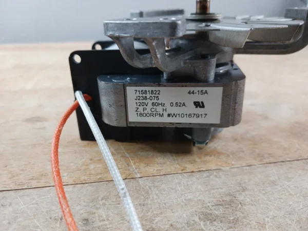 Motor ventilador de convección Whirlpool Range W10167917-
