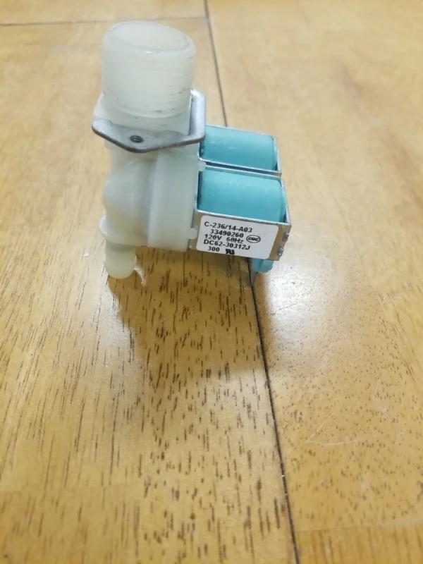 Válvula de entrada de agua para lavadora Whirlpool 33490260 (garantía de devolución de dinero)-