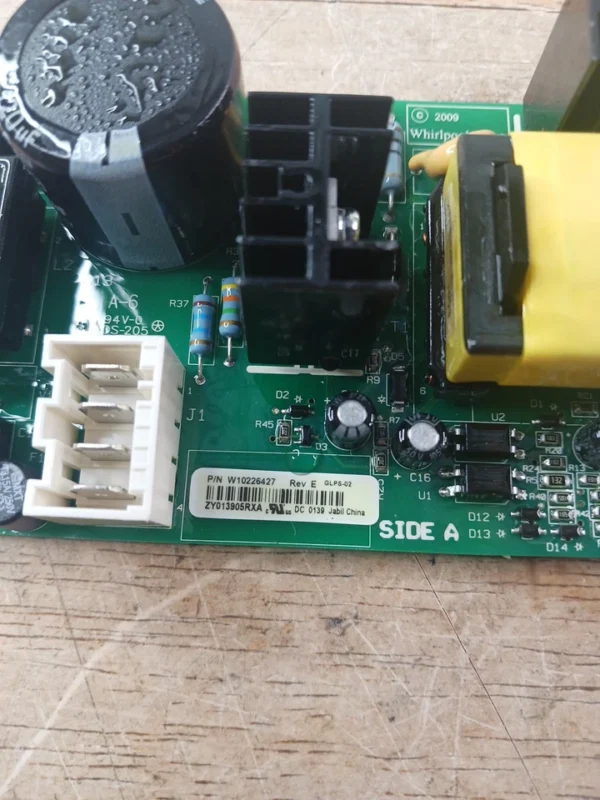 Placa de alimentación para refrigerador Whirlpool W10226427-