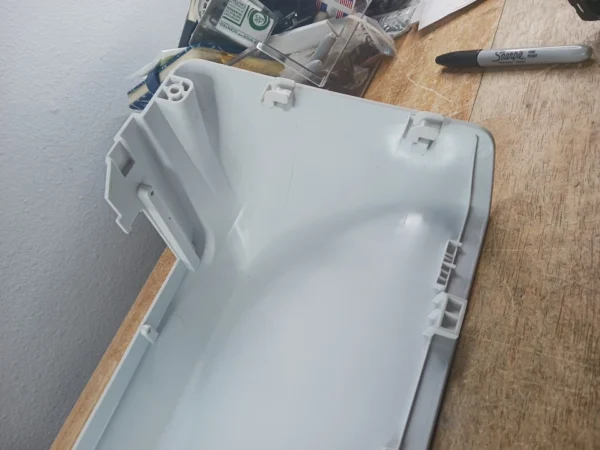Panel de control de secadora Ge 234D2207P003-