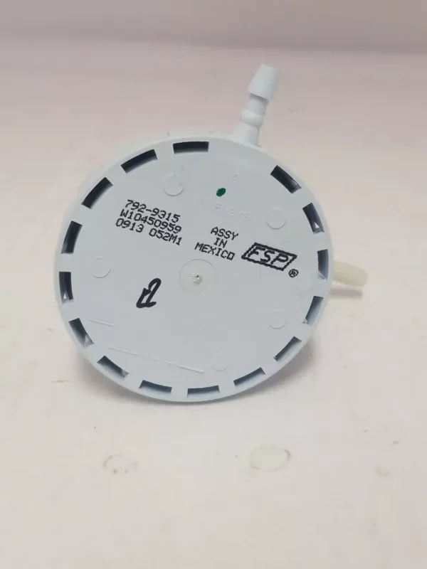 Interruptor de presión para lavadora Whirlpool W10450959 (garantía de devolución de dinero)-