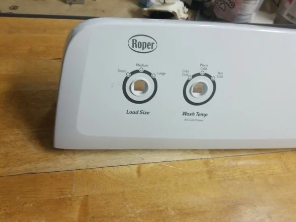 Panel de control de lavadora Roper W10423793 (garantía de devolución de dinero)-