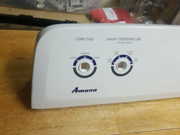 Panel de control de lavadora Amana W10423793 (garantía de devolución de dinero)-