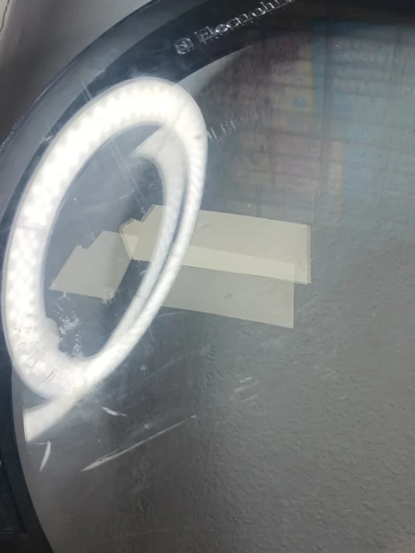 Conjunto de puerta secadora Electrolux 5304505715 rayada ver fotos-