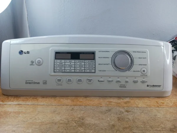 Panel de control de lavadora Lg Mgc61855401