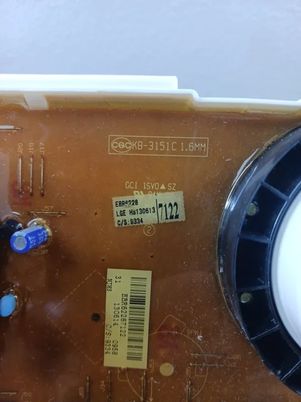 Lg Washer Control Board EBR62267122 & EBR75795702