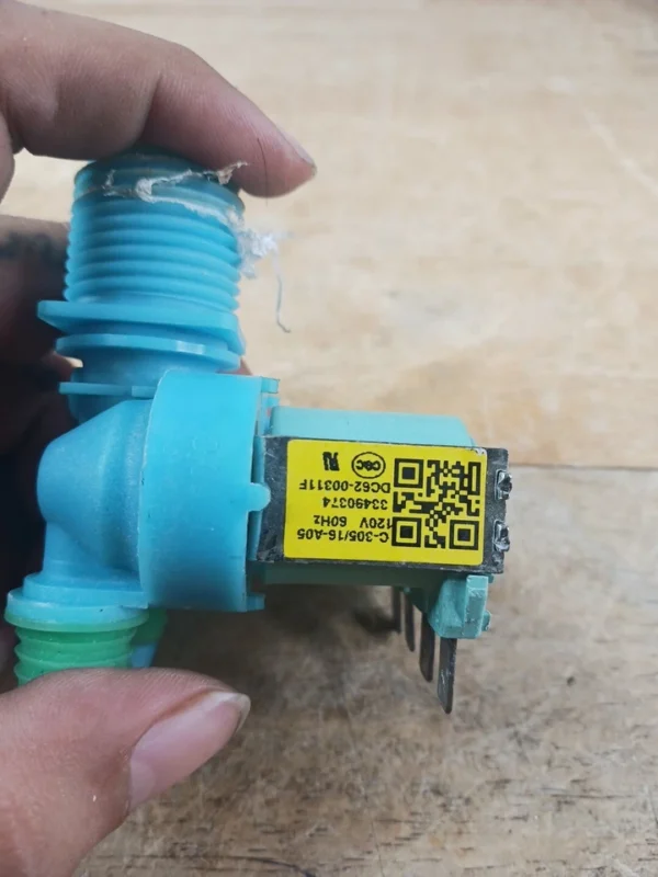 Válvula de entrada de agua para lavadora Samsung 33490374-